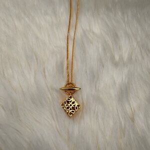 Loewe Gold Pendant Necklace